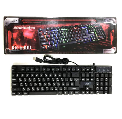 Teclado gamer usb