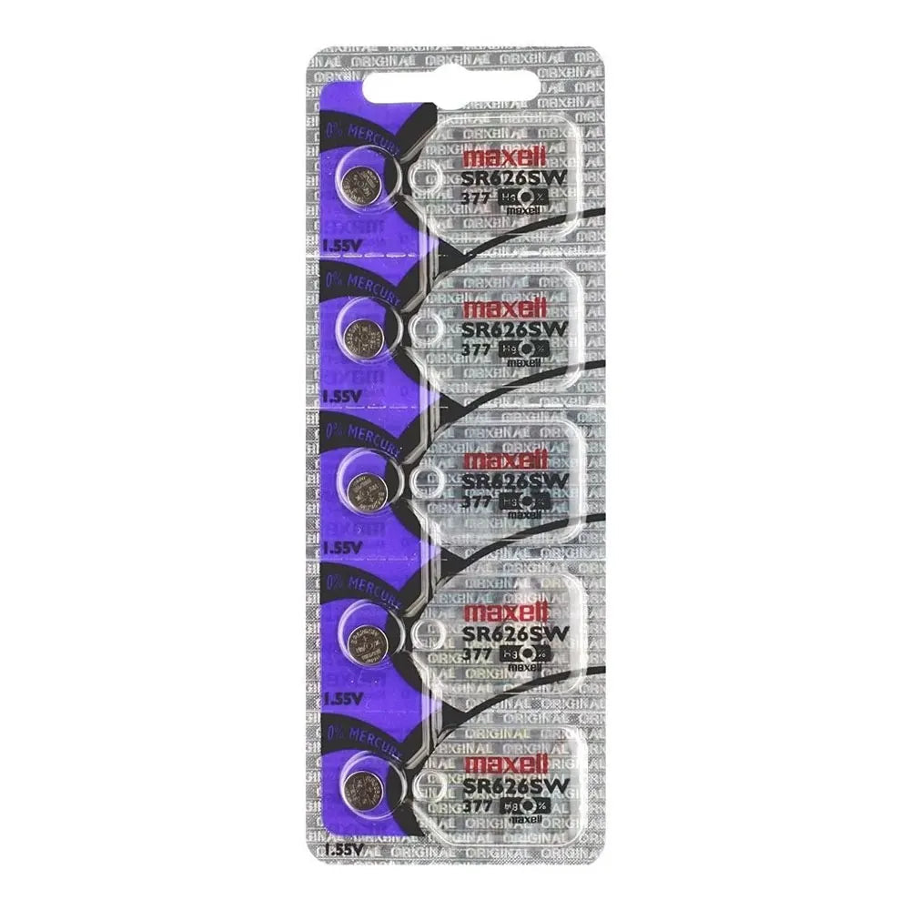 Blister de SR626 maxell 5PCS