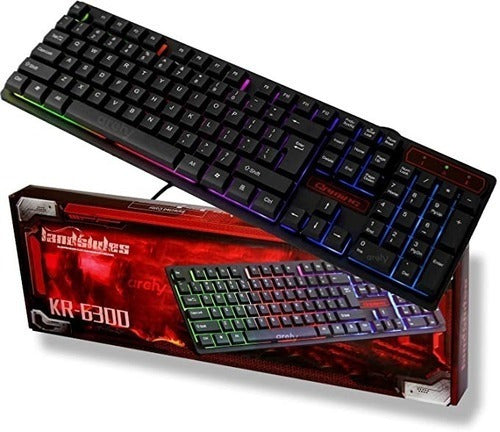 Teclado gamer usb